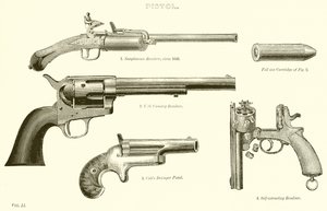 Pistolet autorstwa English School