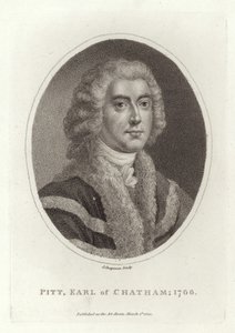 Pitt, hrabia Chatham, 1766 autorstwa English School