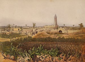 Miejsca wymienione w Biblii: Gaza, Stare Miasto autorstwa English School