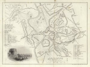 Plan Rzymu autorstwa English School