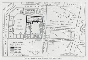 Plan Szkół itp., około 1575 autorstwa English School