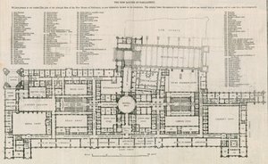 Plan nowych izb parlamentu autorstwa English School