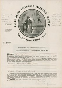 Uniwersalne Towarzystwo Ubezpieczeniowe Szkła Płytowego autorstwa English School