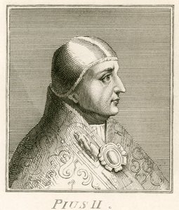 Papież Pius II autorstwa English School
