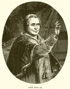 Papież Pius IX autorstwa English School
