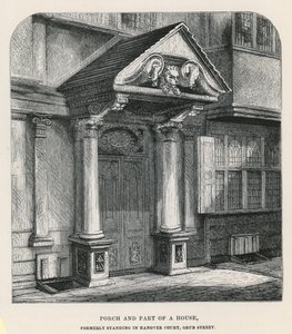 Ganek i część domu autorstwa English School