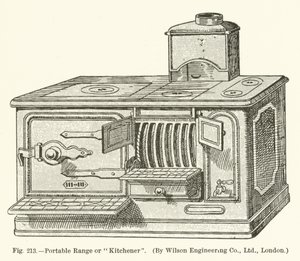 Portable Range lub Kitchener firmy Wilson Engineering Company; Londyn