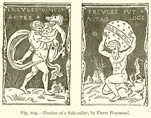 Część solniczki — Pierre Raymond autorstwa English School