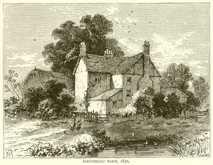 Farma Portobello. 1830 autorstwa English School