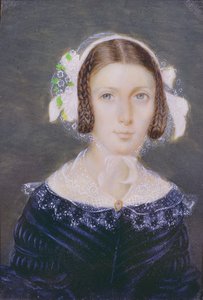 Portret Miniatura Fanny Brawne, 1833 (wc na papierze)