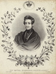 Portret Alberta, księcia małżonka autorstwa English School