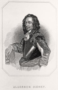 Portret Algernona Sidneya, 1835 autorstwa English School