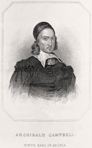 Portret Archibalda Campbella, 9. hrabiego Argyll, 1835 autorstwa English School