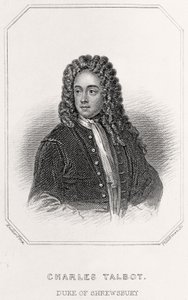 Portret Charlesa Talbota, księcia Shrewsbury, 1835 autorstwa English School