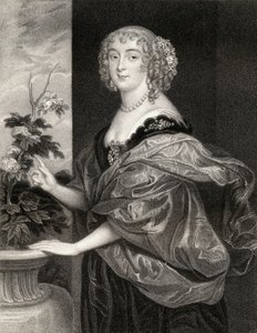 Portret Dorothy Sidney, hrabiny Sunderland, z Lodges British Portraits, 1823 autorstwa English School