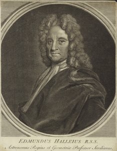 Portret Edmonda Halleya autorstwa English School