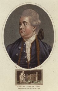 Portret Edwarda Gibbona autorstwa English School