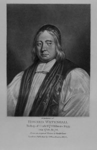 Portret Edwarda Wetenhalla z „Characters Illustrious in British History” autorstwa Richarda Earloma i Charlesa Turnera, 1815 autorstwa English School