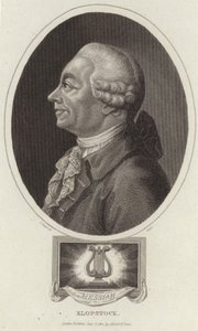 Portret Friedricha Gottlieba Klopstock autorstwa English School