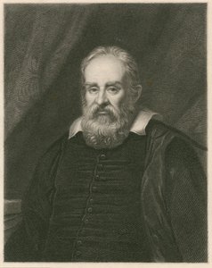 Portret Galileusza Galilei autorstwa English School