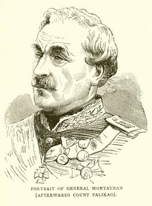 Portret generała Montaubana autorstwa English School