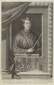 Portret Henryka II z Anglii autorstwa English School