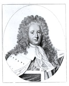 Portret Henryka St. John (1678-1751) 1. wicehrabiego Bolingbroke autorstwa English School