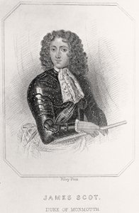 Portret Jamesa Szkota, księcia Monmouth, 1835 autorstwa English School