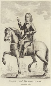 Portret Johna Desborough autorstwa English School