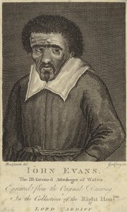 Portret Johna Evansa autorstwa English School