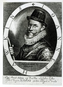 Portret Johna Hawkinsa (1532-95) autorstwa English School