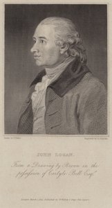 Portret Johna Logana autorstwa English School