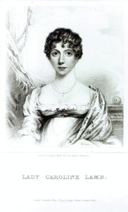 Portret Lady Caroline Lamb (1785-1828) grawerowany przez Henry