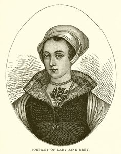 Portret Lady Jane Gray autorstwa English School