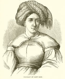 Portret Lady Sale autorstwa English School