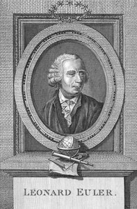 Portret Leonarda Eulera (1707-83) autorstwa English School