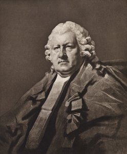 Portret Lorda Newtona, według Raeburna (litografia) autorstwa English School