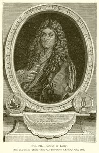 Portret Lully autorstwa English School