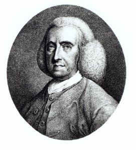 Portret Petera Collinsona (1694-1768)