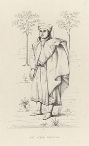 Portret Pietro Perugino autorstwa English School