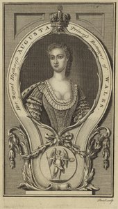 Portret księżniczki Augusty Saxe-Gotha-Altenburg autorstwa English School