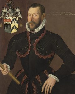 Portret Richarda Goodricke, senatora w wieku 50 lat, 1574 autorstwa English School