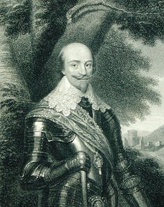 Portret Roberta Bertie (1582-1642) 1. hrabiego Lindsey, z „Lodge