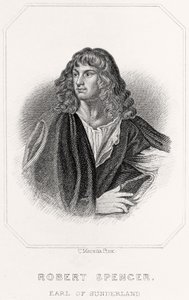 Portret Roberta Spencera, hrabiego Sunderland, 1835 autorstwa English School