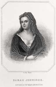 Portret Sarah Jennings, księżnej Marlborough, 1835 autorstwa English School