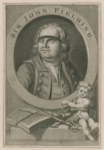 Portret Sir Johna Fieldinga autorstwa English School