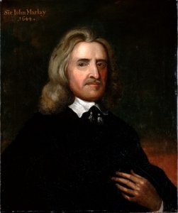 Portret Sir Johna Marlaya, 1644 autorstwa English School