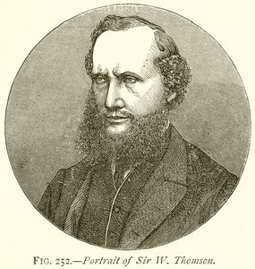 Portret Sir W. Thomsona autorstwa English School