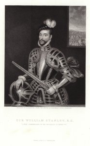 Portret Sir Williama Stanleya autorstwa English School