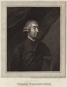 Portret Thomasa Tyrwhitta autorstwa English School